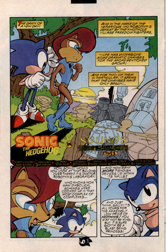 Sonic - Archie Adventure Series December 1997 Page 9